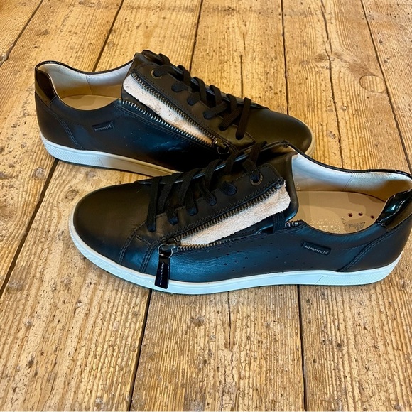 Mephisto Black Sneakers with White Soles - Picture 7 of 13